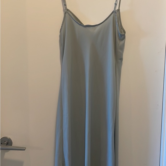 Babaton Blue Slip Dress - Picture 5 of 5